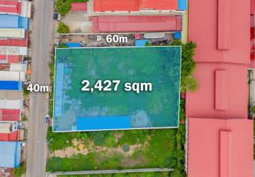 2,427 Sqm Land For Sale – Khmounh, Sen Sok, Phnom Penh