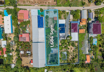 1,684 Sqm Land For Sale – Prek Eng, Phnom Penh