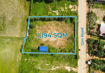 1194 Sqm Commercial Land For Sale - Sala Kamreuk, Siem Reap photo 6
