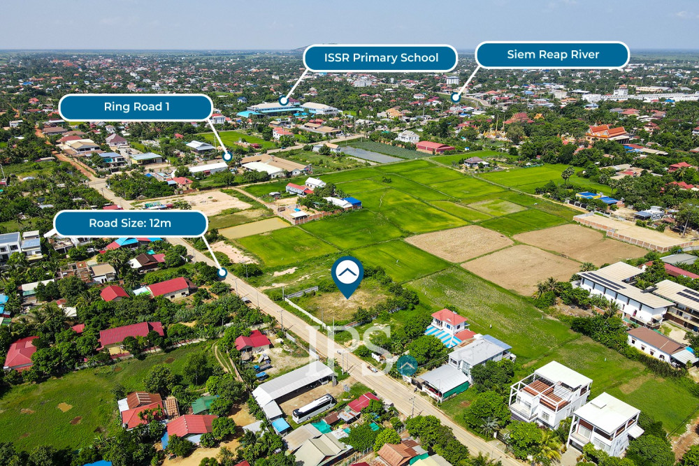 1194 Sqm Commercial Land For Sale - Sala Kamreuk, Siem Reap