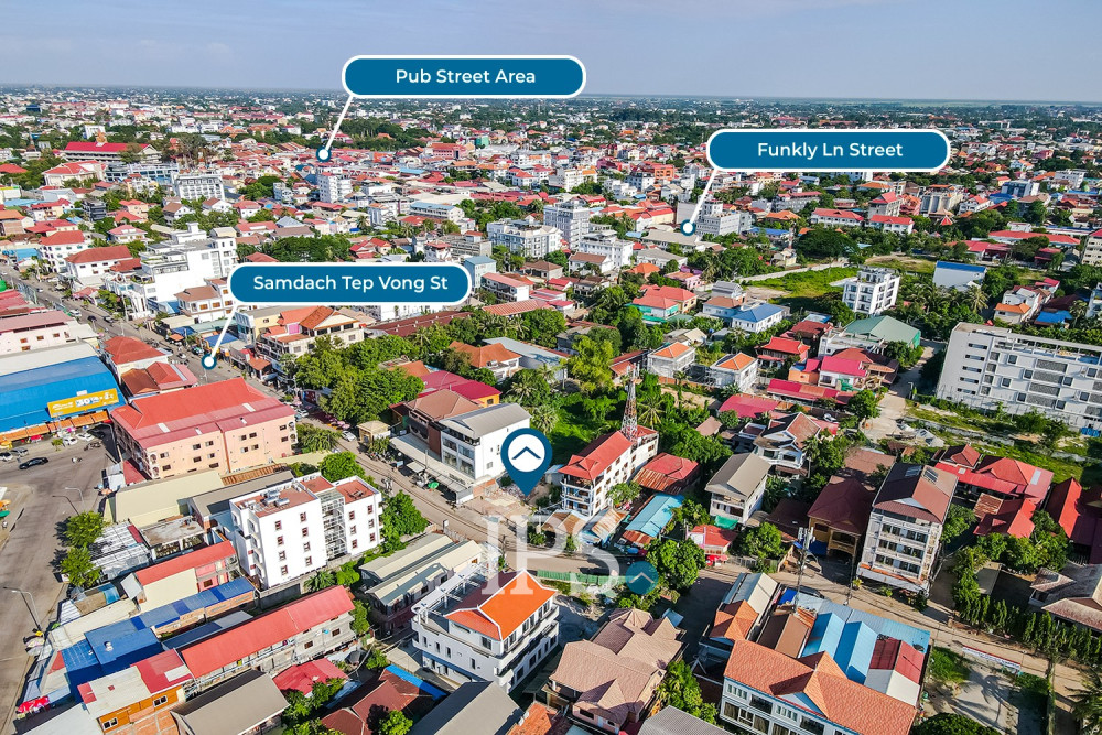 360 Sqm Commercial Land For Sale - Svay Dangkum, Siem Reap