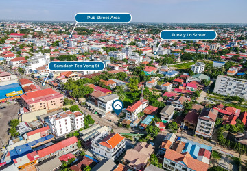 360 Sqm Commercial Land For Sale – Svay Dangkum, Siem Reap