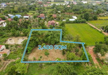 2,400 Sqm Land For Sale – Sangkat Siem Reap, Siem Reap