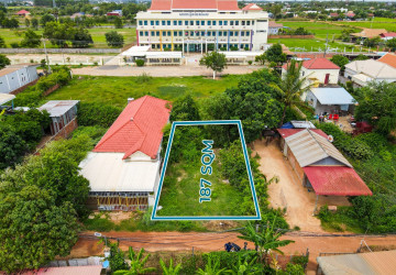 187 Sqm Land For Sale – Chreav, Siem Reap
