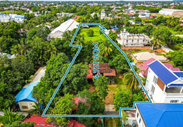 4,721 Sqm Commercial Land For Sale – Sala Kamreuk, Siem Reap