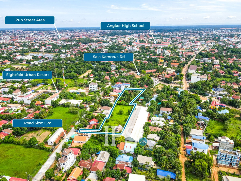 4,721 Sqm Commercial Land For Sale - Sala Kamreuk, Siem Reap - Image 2
