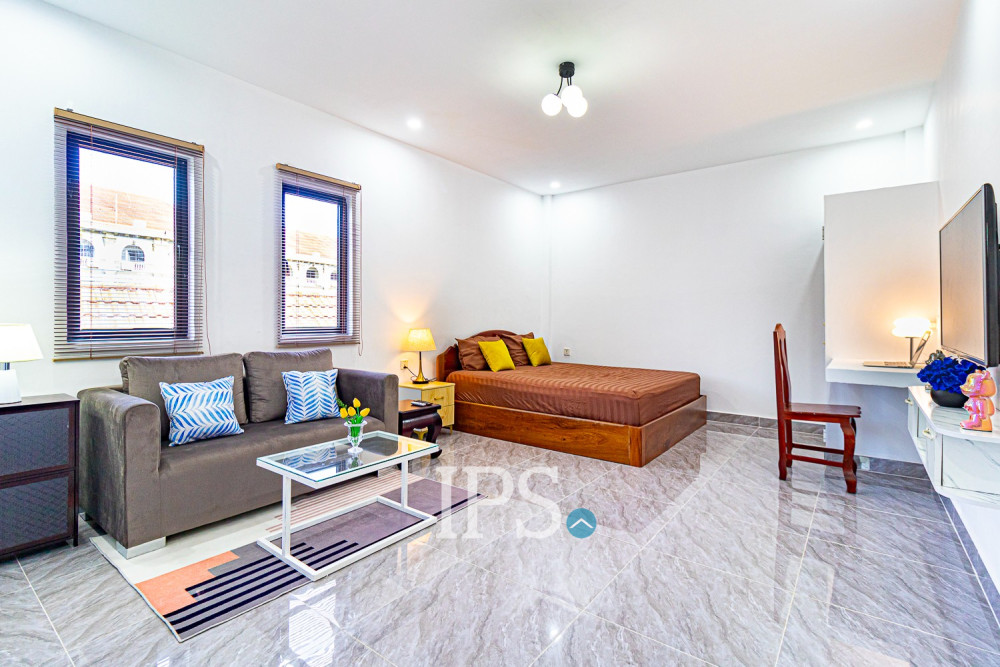 55 Sqm Studio Apartment For Rent - Svay Dangkum, Siem Reap
