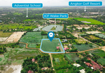 10,505 Sqm Land For Sale – Svay Dangkum, Siem Reap