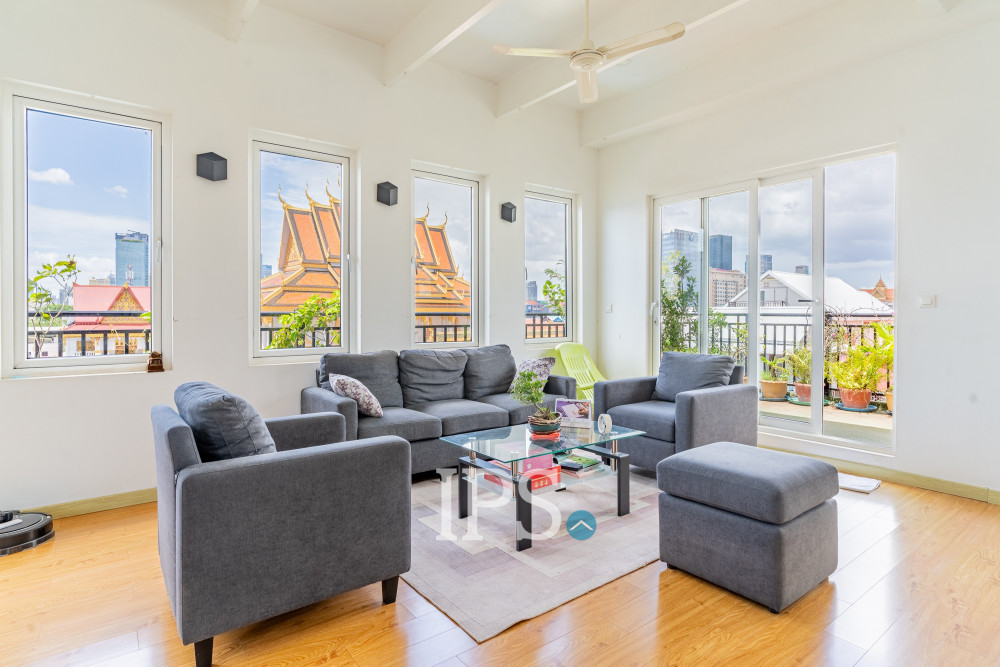 Renovated Duplex 4 Bedroom Apartment For Sale - Srah Chork, Daun Penh, Phnom Penh - Image 2 Renovated Duplex 4 Bedroom Apartment For Sale - Srah Chork, Daun Penh, Phnom Penh - Image 2