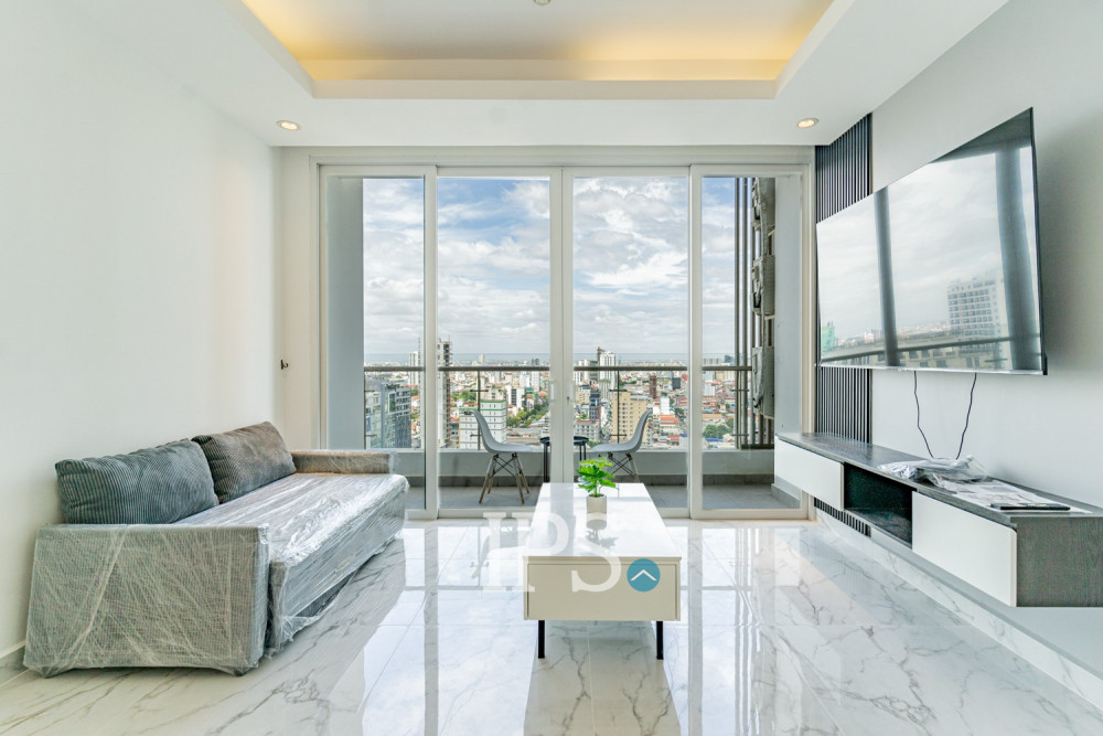 20th Floor 2 Bedroom Condo For Sale - J Tower 2, BKK1, Phnom Penh - Image 2 20th Floor 2 Bedroom Condo For Sale - J Tower 2, BKK1, Phnom Penh - Image 2