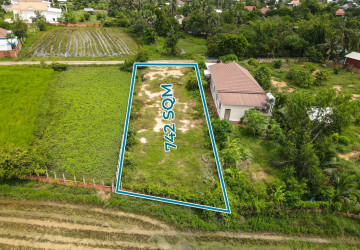 742 Sqm Land For Sale – Krabei Riel, Siem Reap