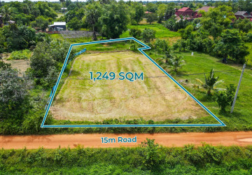 1,249 Sqm Land For Sale – Krabei Riel, Siem Reap