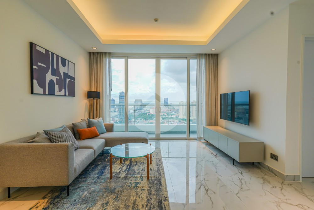 26th Floor 2 Bedroom Condo For Sale – J Tower 2, BKK1, Phnom Penh