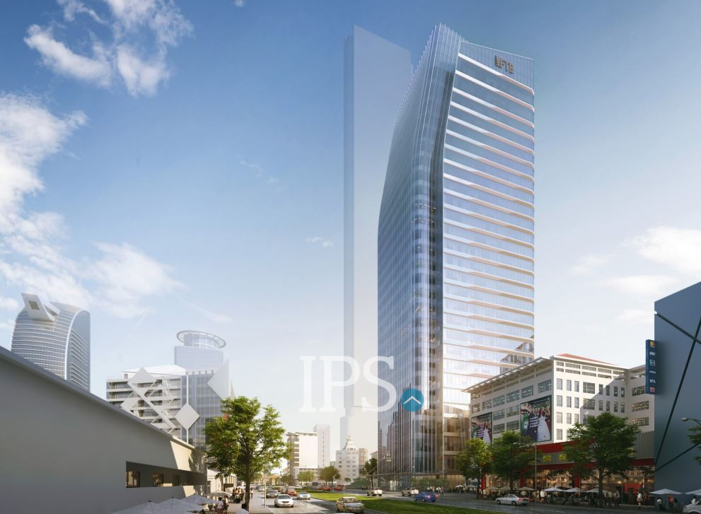 98.18 sqm to 1,457 sqm Office Space For Rent - FTB Tower, Monorom, Phnom Penh