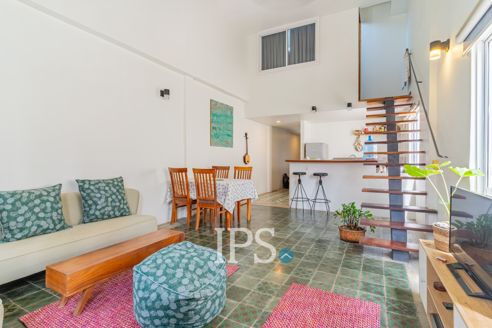Renovated Duplex 2 Bedroom Apartment For Sale -  Beoung Raing, Phnom Penh