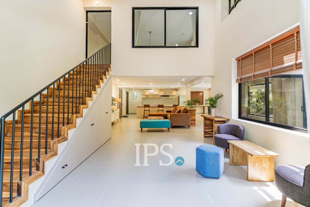 Renovated Duplex 4 Bedroom Apartment For Rent - Chroy Changvar, Phnom Penh