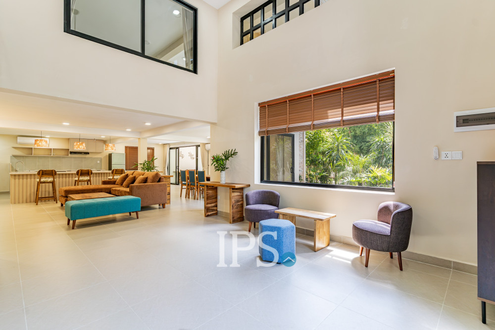 Renovated Duplex 4 Bedroom Apartment For Rent - Chroy Changvar, Phnom Penh - Image 2