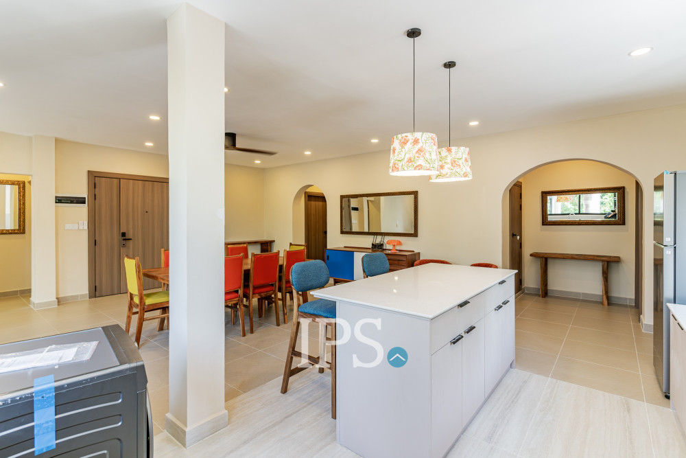 Renovated 4 Bedroom Apartment For Rent - Chroy Changvar, Phnom Penh - Image 12