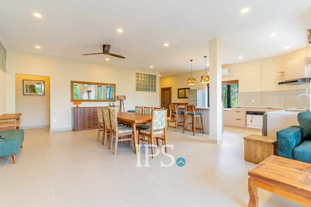 Renovated 4 Bedroom Apartment For Rent - Chroy Changvar, Phnom Penh - Image 3