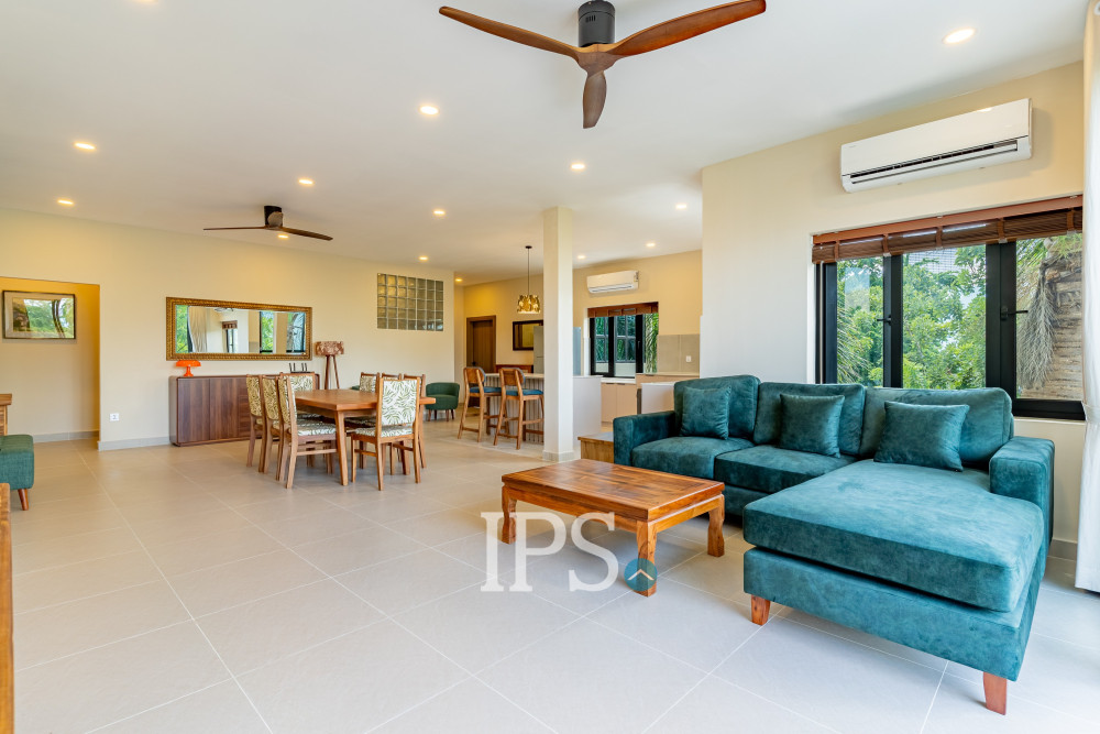 Renovated 4 Bedroom Apartment For Rent - Chroy Changvar, Phnom Penh