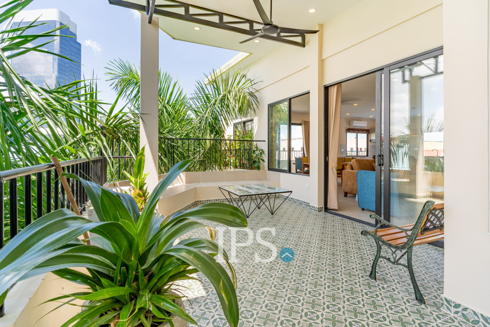 Renovated 3 Bedroom Apartment For Rent - Chroy Changvar, Phnom Penh - Image 30