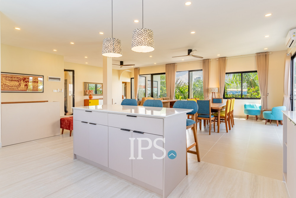 Renovated 3 Bedroom Apartment For Rent - Chroy Changvar, Phnom Penh - Image 9