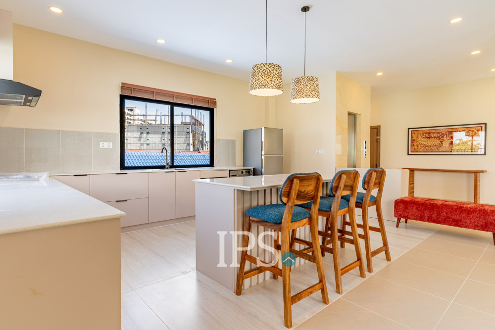 Renovated 3 Bedroom Apartment For Rent - Chroy Changvar, Phnom Penh - Image 15