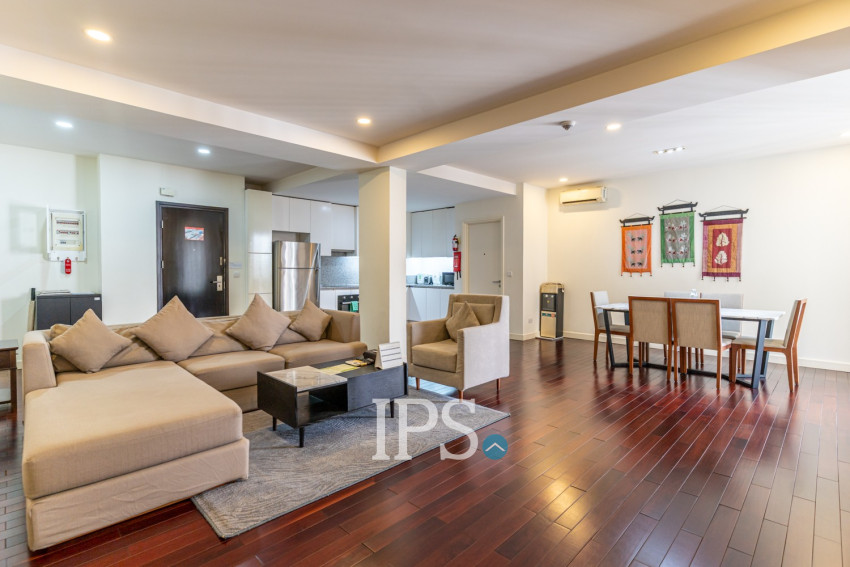 3 Bedroom Serviced Apartment For Rent - Wat Phnom, Phnom Penh