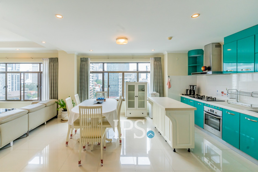 2 Bedroom Serviced Apartment For Rent - BKK1 , Phnom Penh