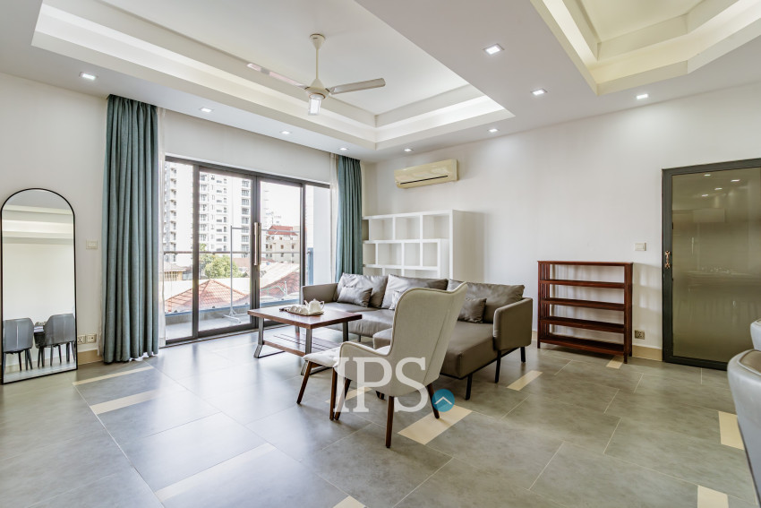 2 Bedroom Serviced Apartment For Rent, BKK 1, Phnom Penh