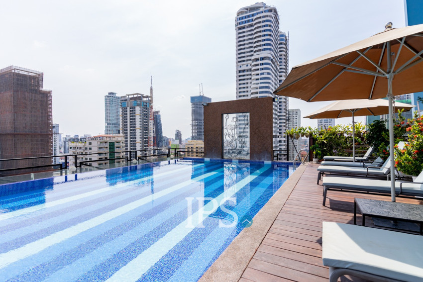 2 Bedroom Serviced Apartment For Rent, BKK 1, Phnom Penh