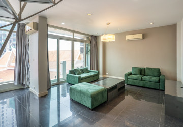 Loft 1 Bedroom Serviced Apartment For Rent -  Tonle Bassac, Phnom Penh thumbnail