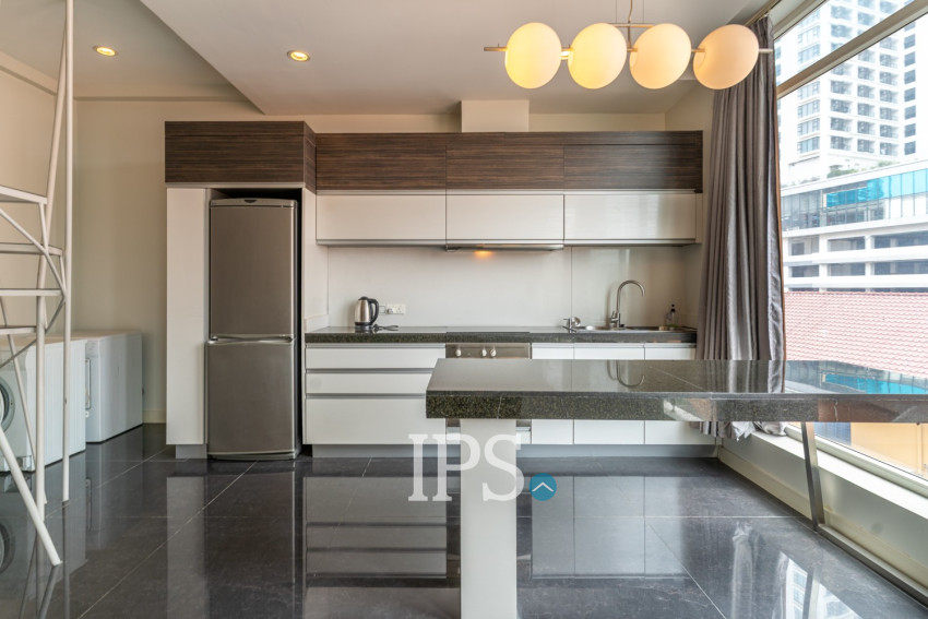 Loft 1 Bedroom Serviced Apartment For Rent - Tonle Bassac, Phnom Penh