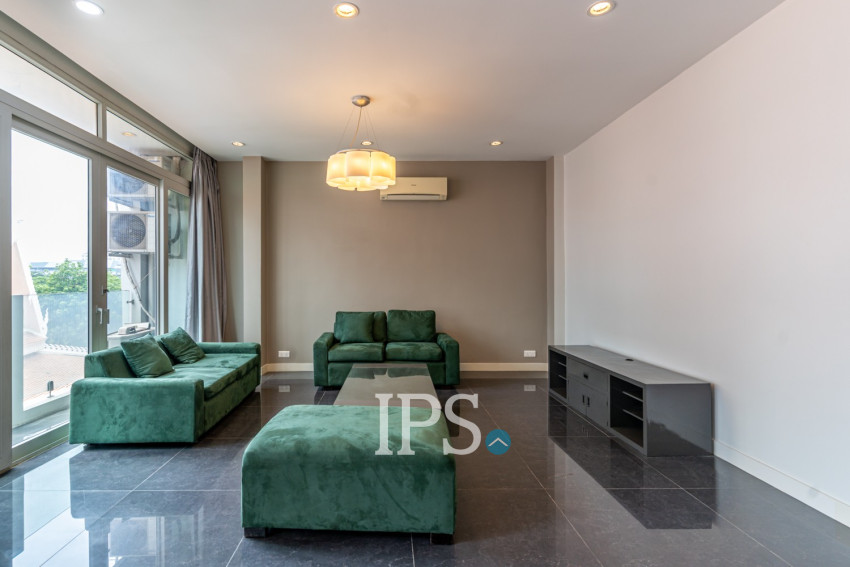 Loft 1 Bedroom Serviced Apartment For Rent - Tonle Bassac, Phnom Penh