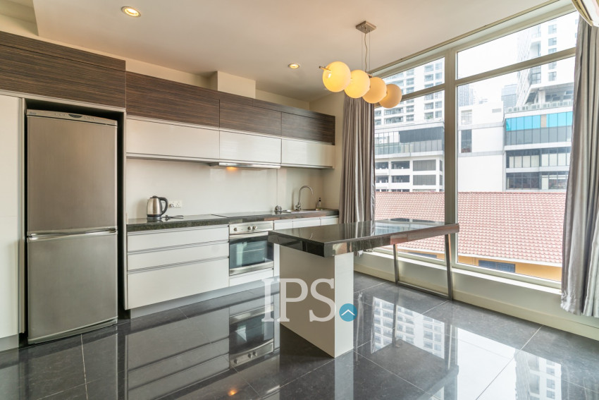 Loft 1 Bedroom Serviced Apartment For Rent - Tonle Bassac, Phnom Penh