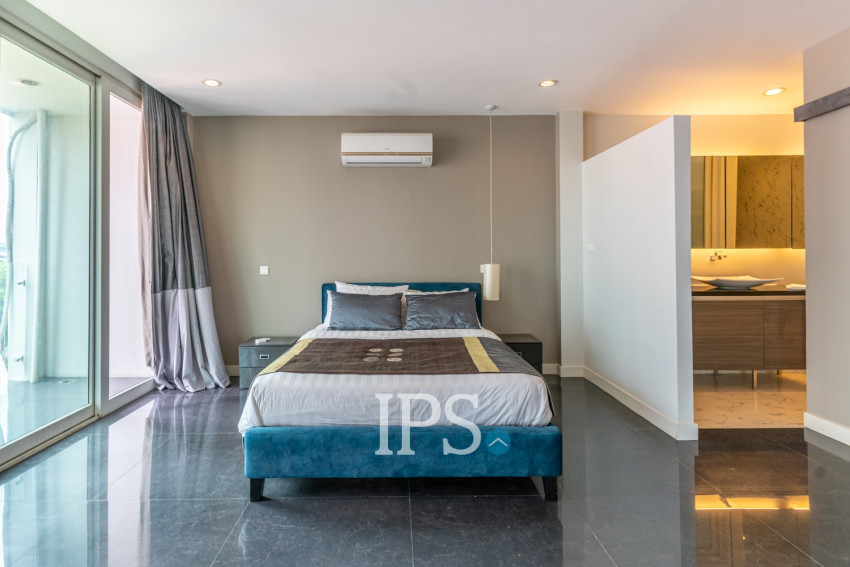 Loft 1 Bedroom Serviced Apartment For Rent - Tonle Bassac, Phnom Penh
