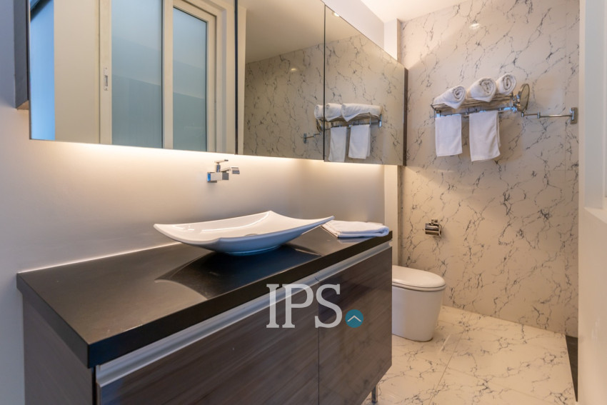 Loft 1 Bedroom Serviced Apartment For Rent - Tonle Bassac, Phnom Penh