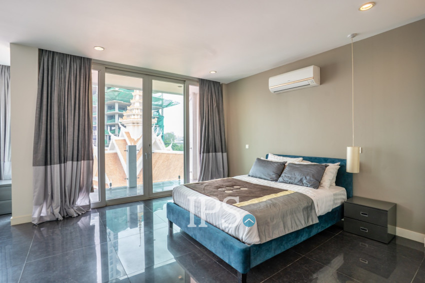 Loft 1 Bedroom Serviced Apartment For Rent - Tonle Bassac, Phnom Penh