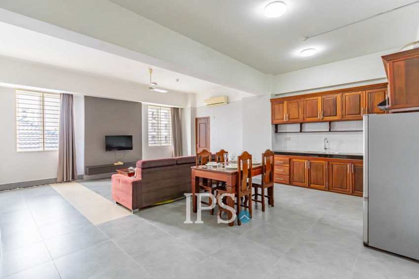 1 Bedroom Serviced Apartment For Rent - Toul Tom Pong 2, Phnom Penh