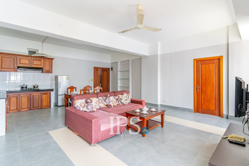 1 Bedroom Serviced Apartment For Rent - Toul Tom Pong 2, Phnom Penh