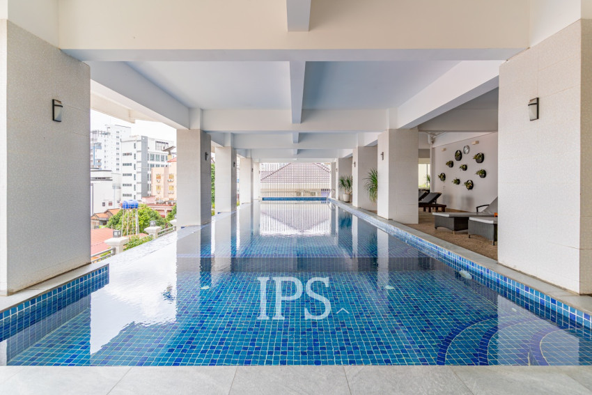 1 Bedroom Serviced Apartment For Rent - Toul Tom Pong 2, Phnom Penh