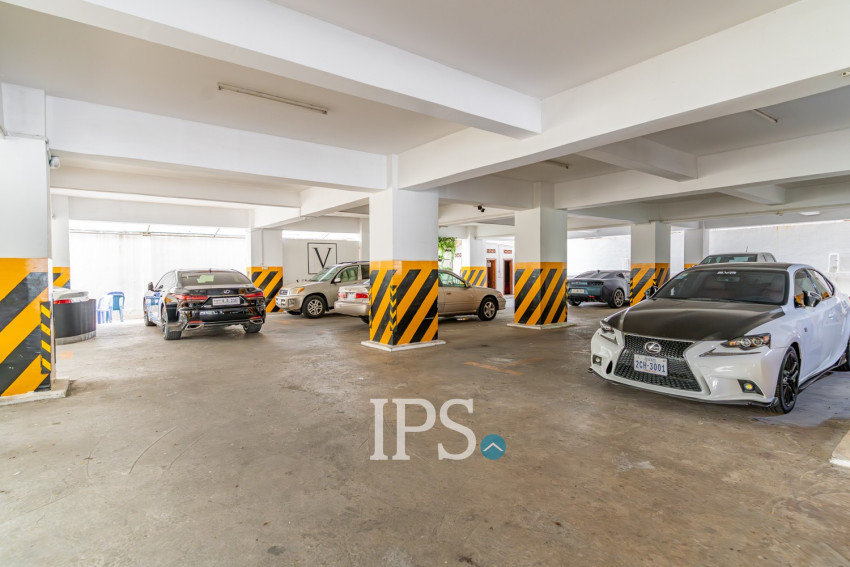 1 Bedroom Serviced Apartment For Rent - Toul Tom Pong 2, Phnom Penh