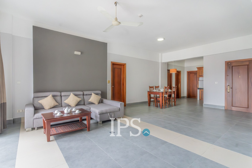 3 Bedroom Serviced Apartment For Rent - Toul Tom Pong 2, Phnom Penh