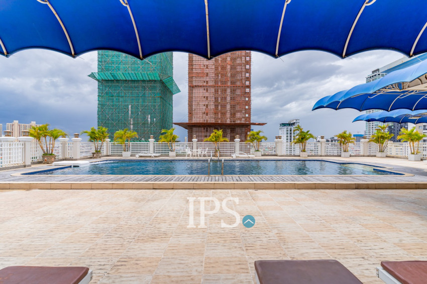 2 Bedroom Serviced Apartment For Rent - BKK1, Phnom Penh