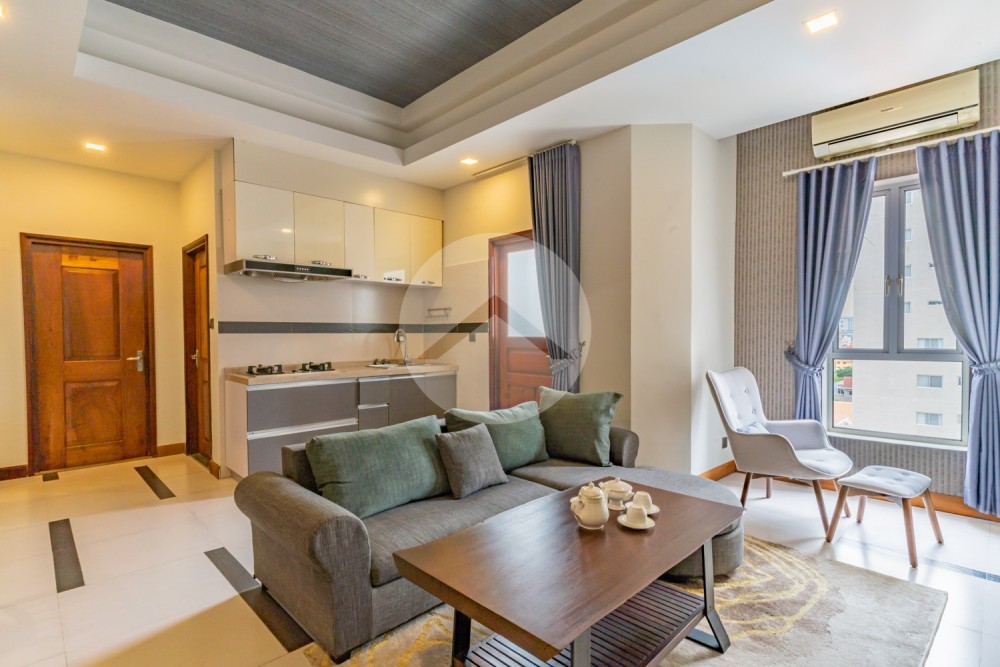 1 Bedroom Serviced Apartment For Rent - BKK1, Phnom Penh - Image 4