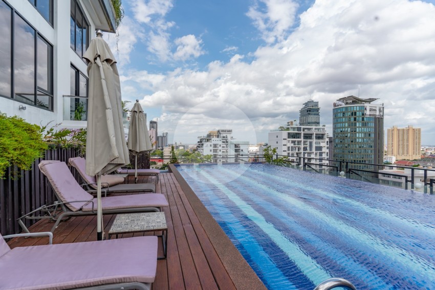 1 Bedroom Serviced Apartment For Rent - BKK1, Phnom Penh