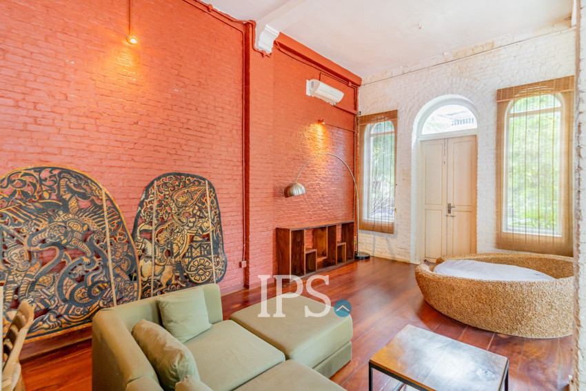 Renovated 2 Bedroom Apartment For Rent - Phsar Kandal 1, Phnom Penh