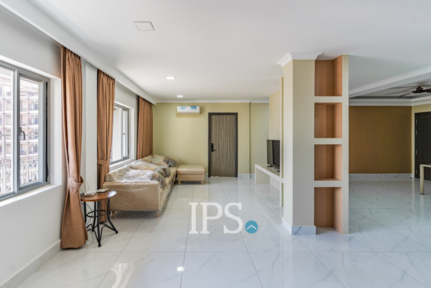 3 Bedroom Serviced Apartment For Rent - BKK1, Phnom Penh