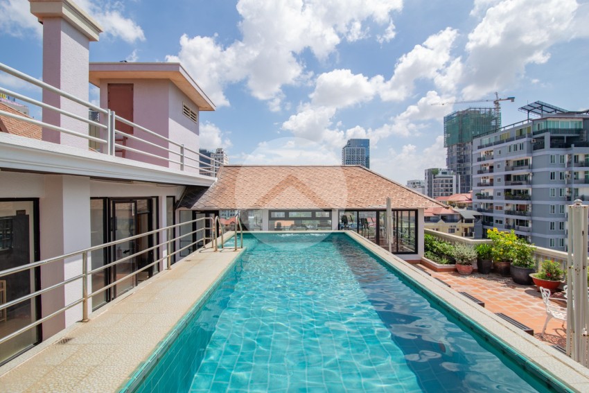 2 Bedroom Apartment For Rent - BKK1, Phnom Penh