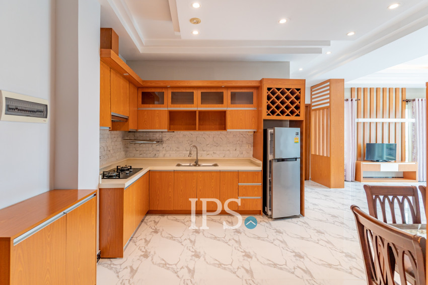 2 Bedroom Serviced Apartment For Rent - Phsar Daeum Thkov, Phnom Penh